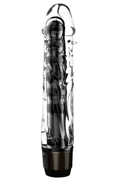 Latetobed Chris Multi-Speed Vibe Black Dildo med vibrator