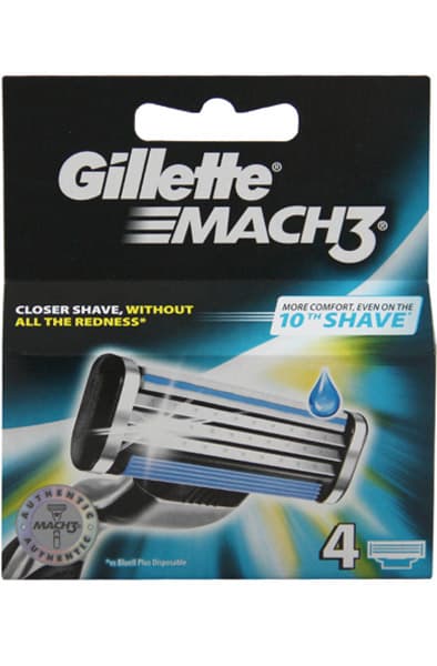 Gillette Mach3 4-pack Gillette rakblad