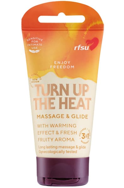 RFSU Sense Me 3in1 Turn Up The Heat 40ml Glidmedel & Massagelotion