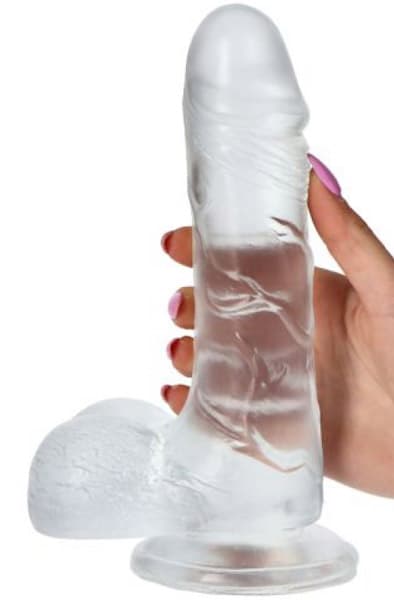 Jelly Dildo Real Rapture Clear 23 cm Dildo