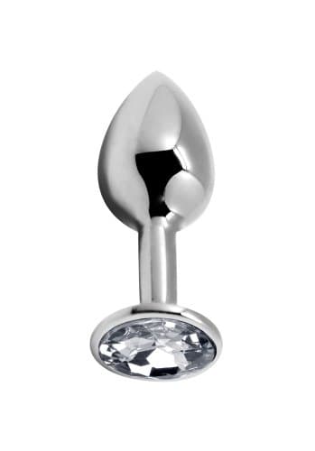 Alive BDSM Line Analplugg metall Small, Klar