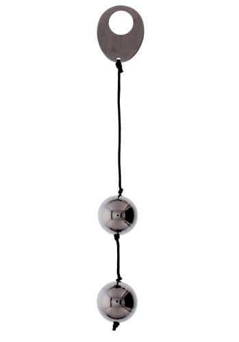 Domino Metallic Balls Chrome Black