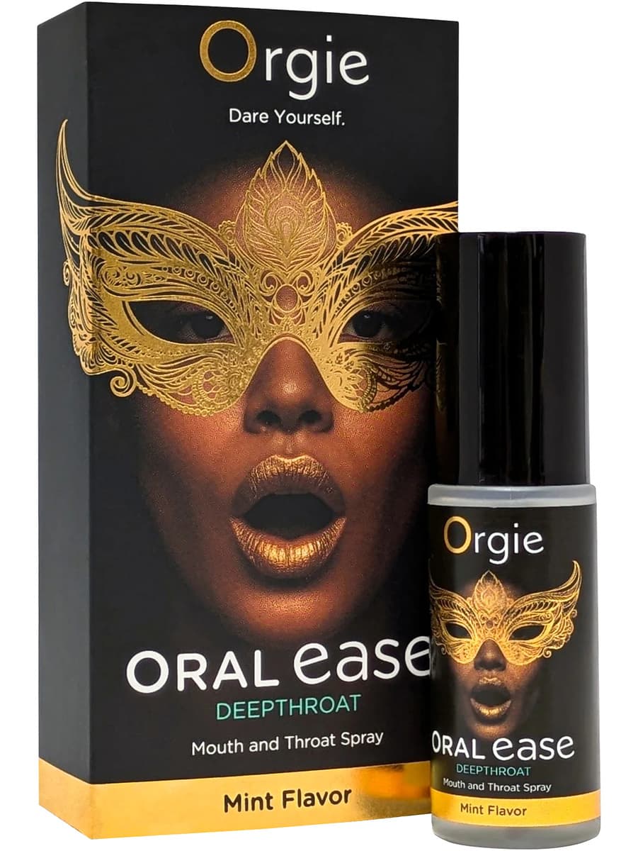 Orgie: Oral Ease, Deepthroat Mint Spray, 15 ml