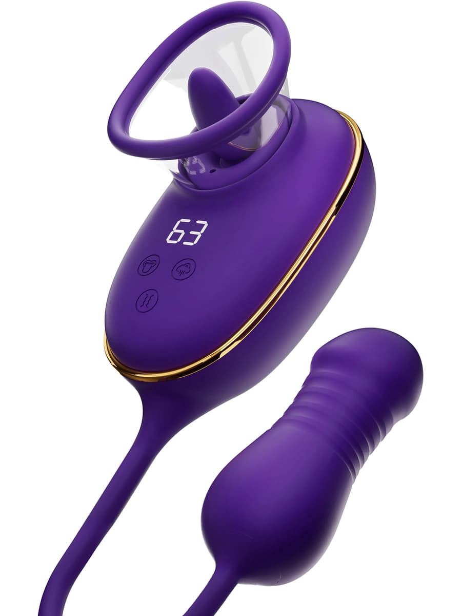 She.E.O: Licking Clitoral Pump & Anal Stimulator