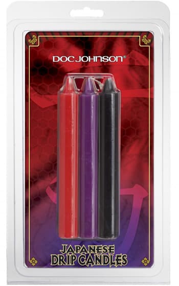 BDSM Ljus 3-pack Lila
