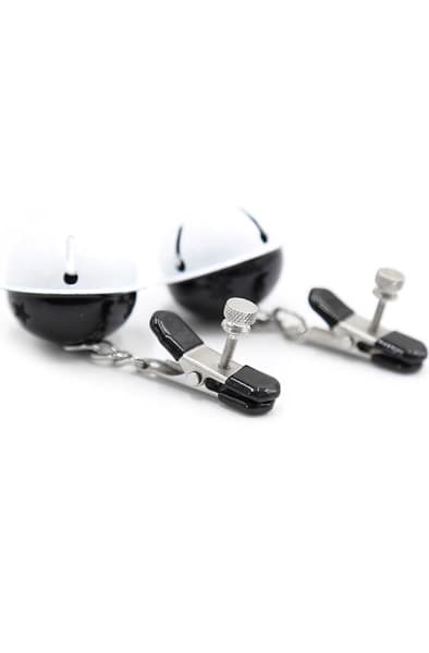Fetish Addict Nipple Clamps With Bell Bröstvårtsklämmor