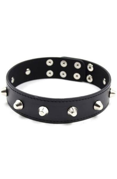 Spikes Collar Black Choker