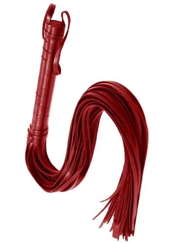 Alive BDSM Line Erotic Red Flogger