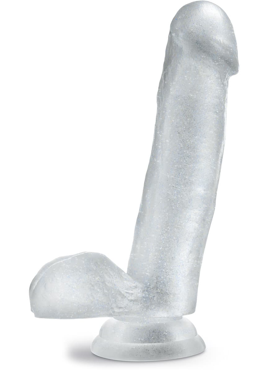 B Yours: Sweet "'n Hard 1 Dildo, 18.5 cm, transparent