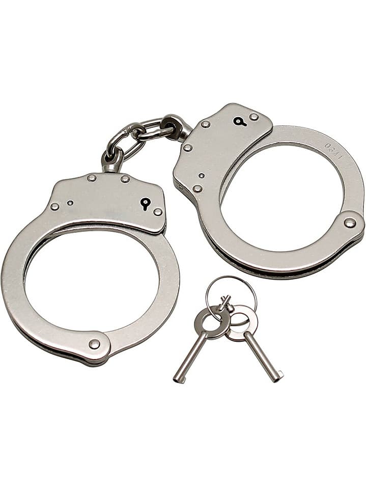 Rimba: Metal Police Handcuffs, Extra Heavy