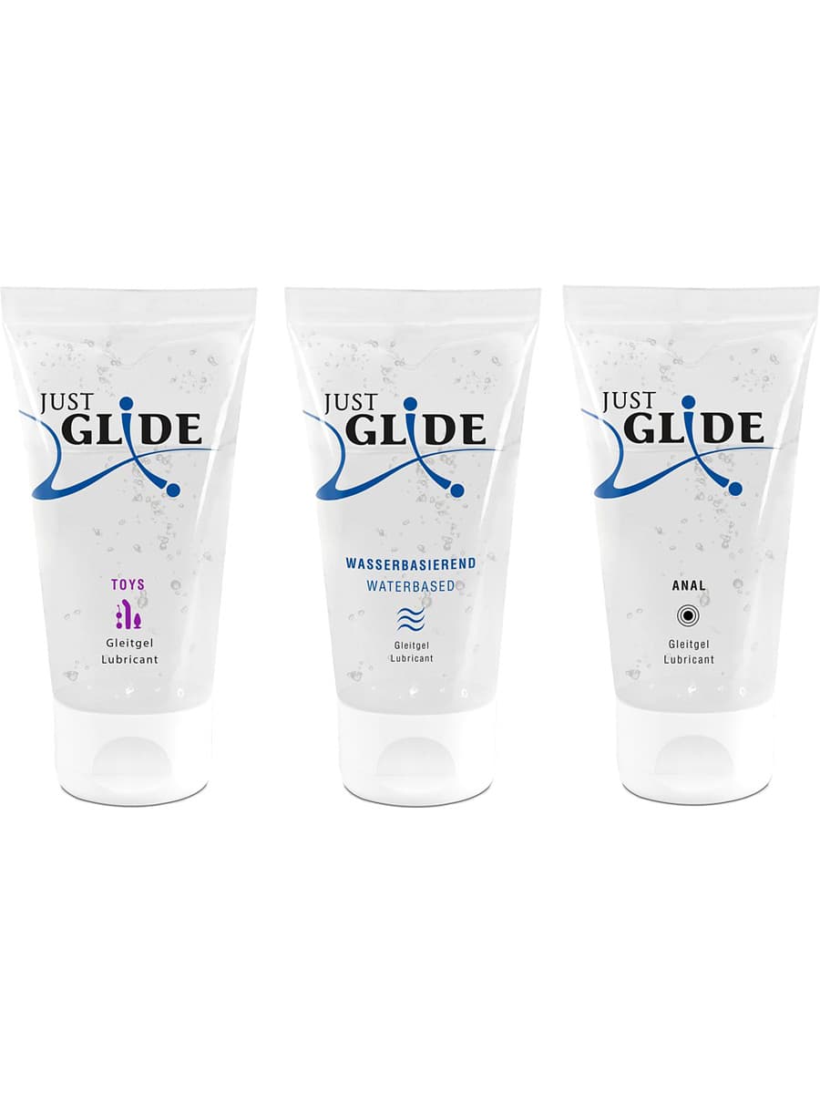 Just Glide: Glidmedel Set, 3x50 ml