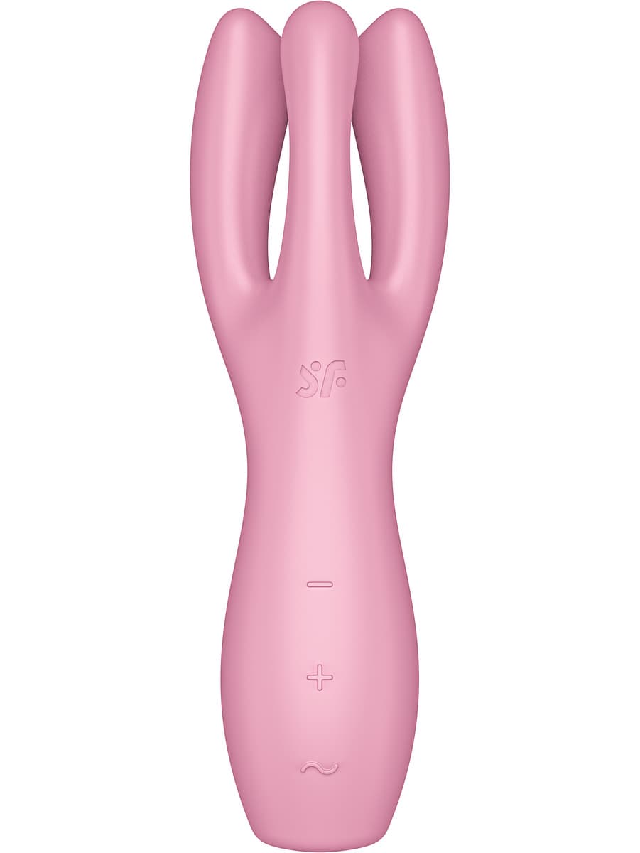 Satisfyer: Threesome 3 Vibrator, rosa