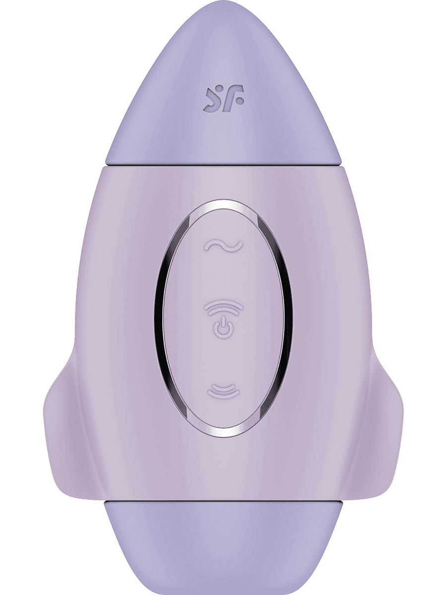 Satisfyer: Mission Control, Double Air Pulse Vibrator, lila
