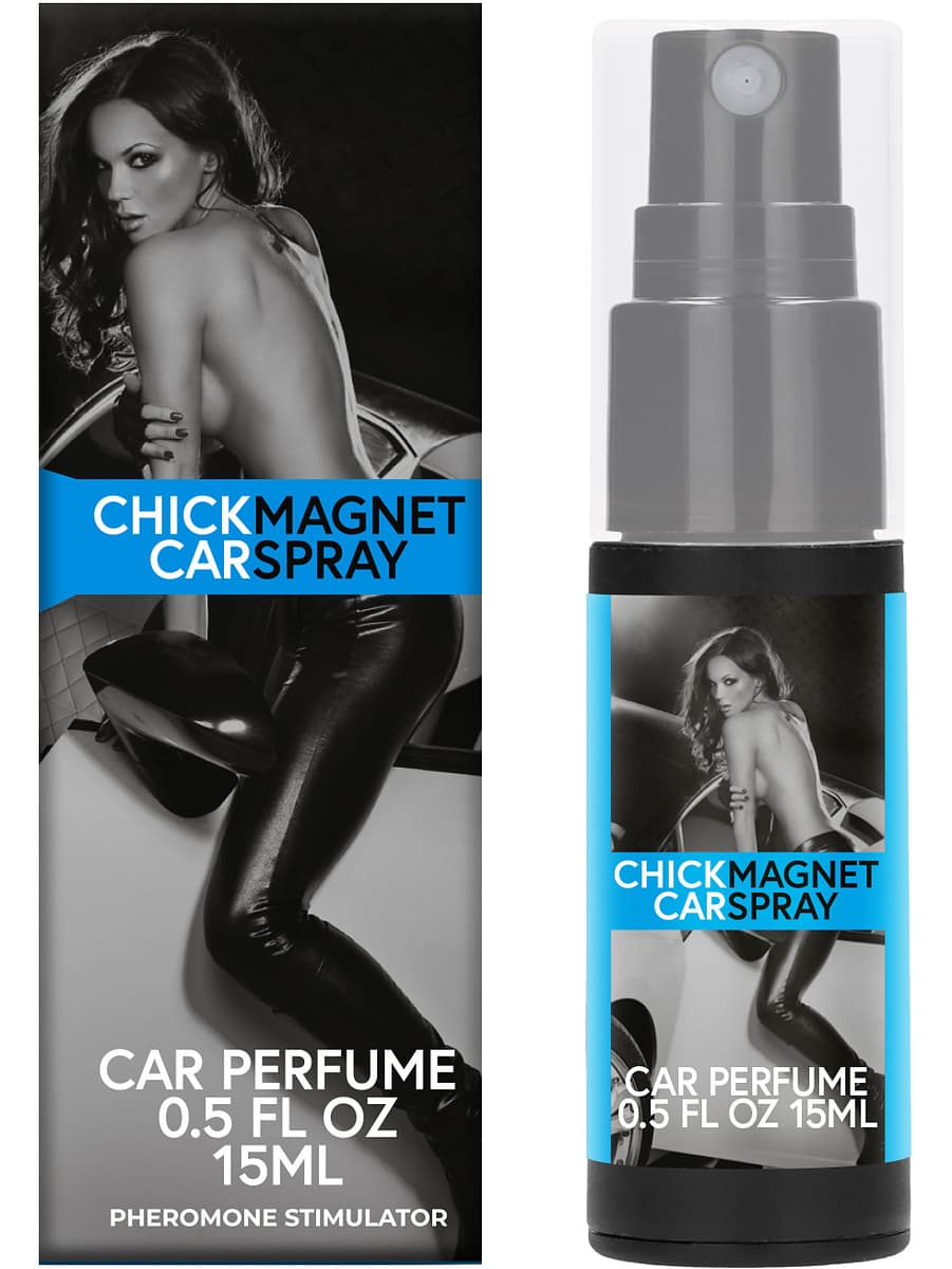 Pharmquests: Chick Magnet Car Spray, Pheromone Spray for Him, 15 ml