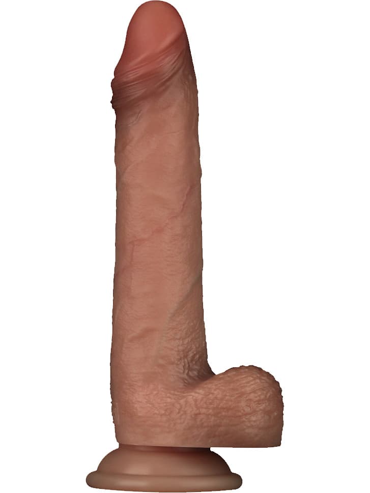 LoveToy: Sliding Skin Pro Silicone Dildo, 21.5 cm