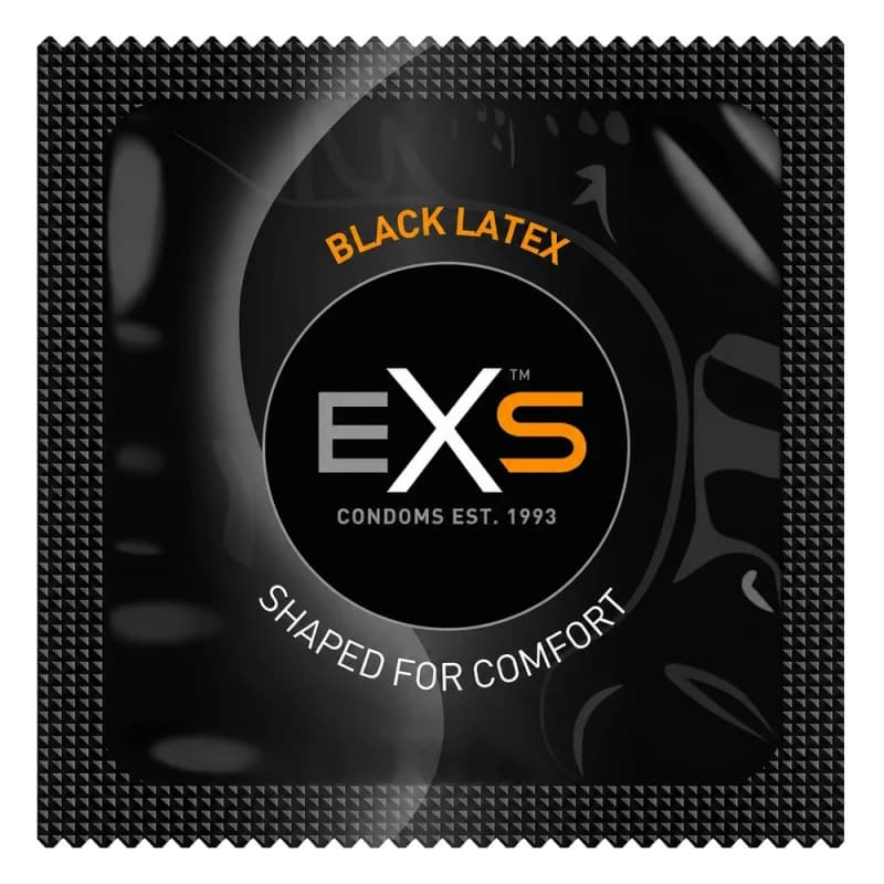 EXS Black Latex Comfy Fit 1 st