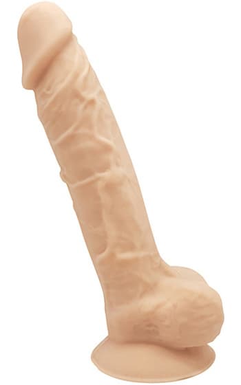 Dual Density Dildo 18 cm Blå