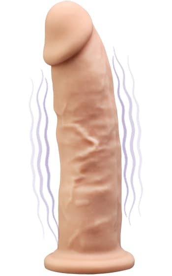 Dual Density Vibrating 18 cm Rosa