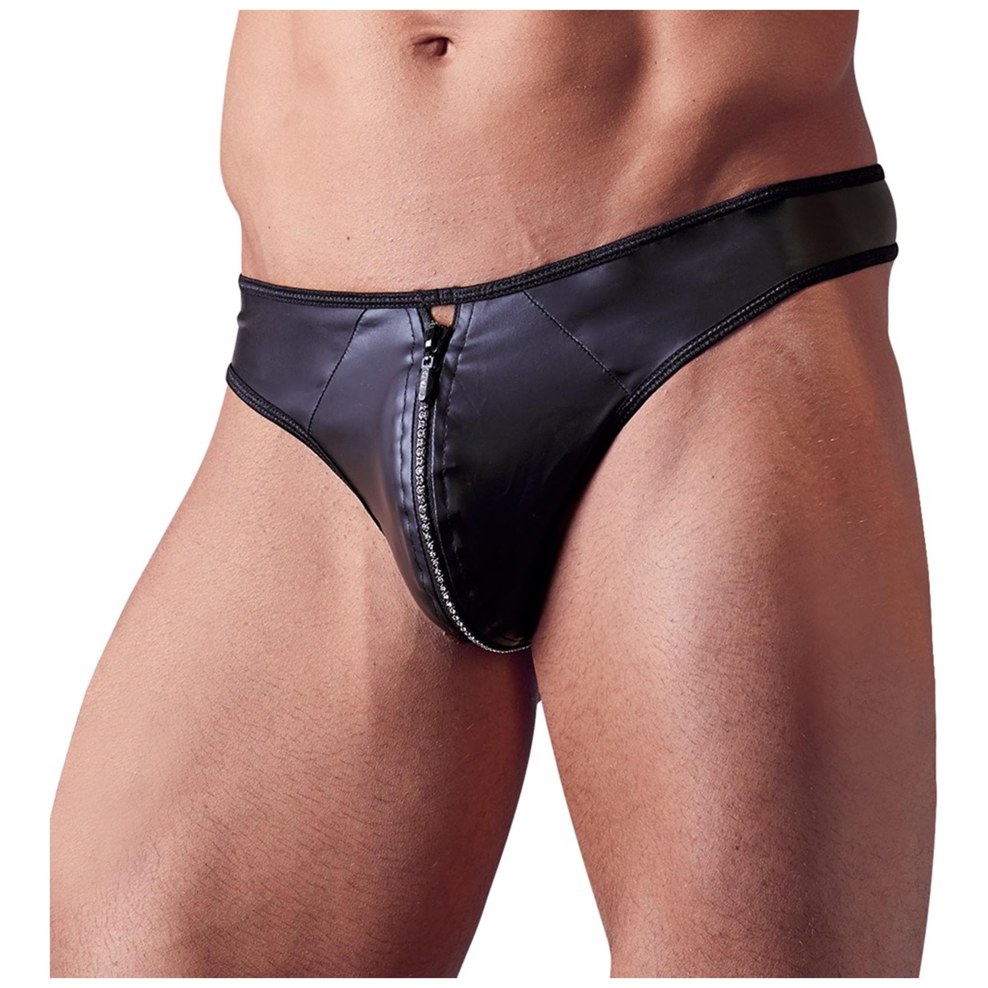 Men"'s G-String with Strass Zipper L