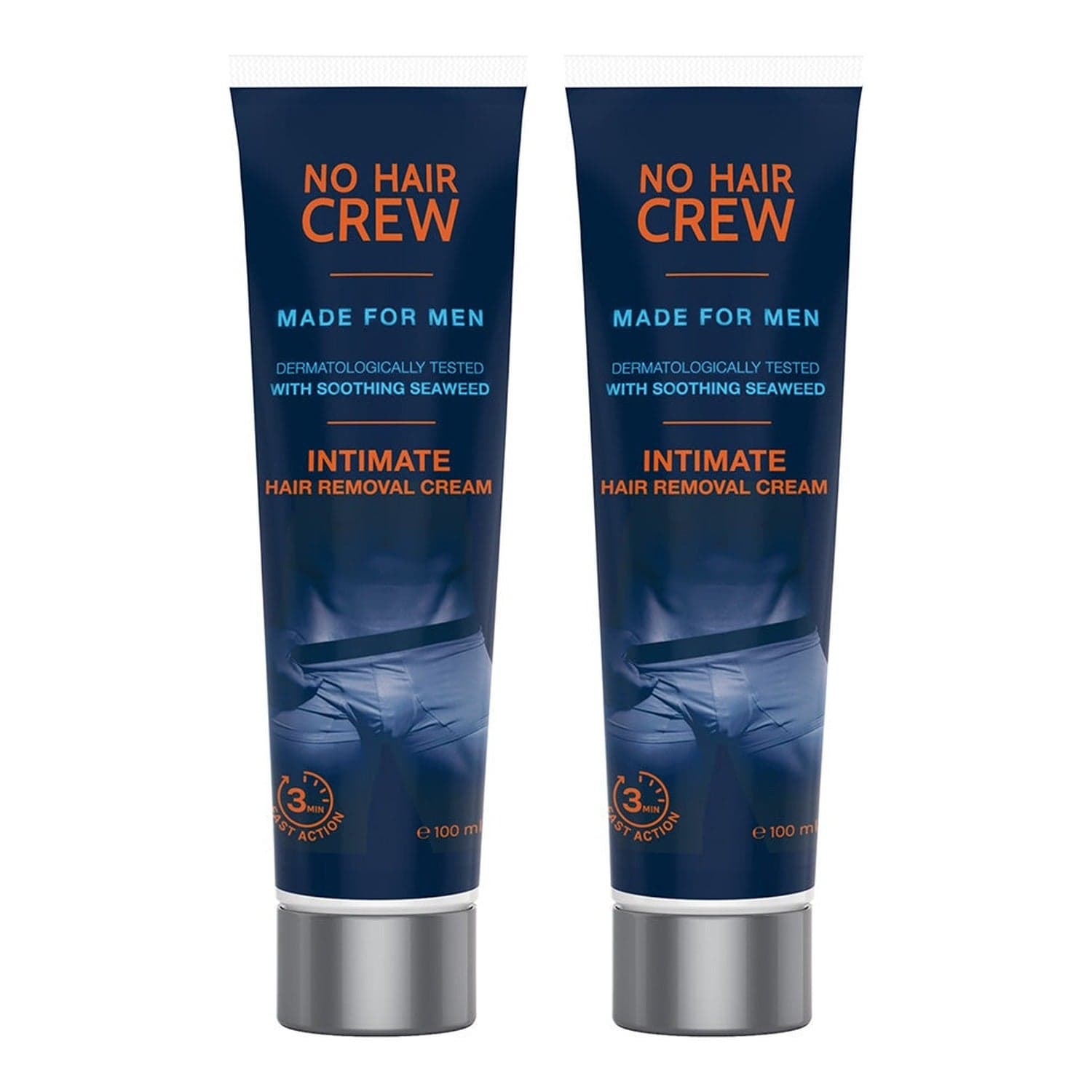 No Hair Crew Intimate Hair Removal Cream Duo