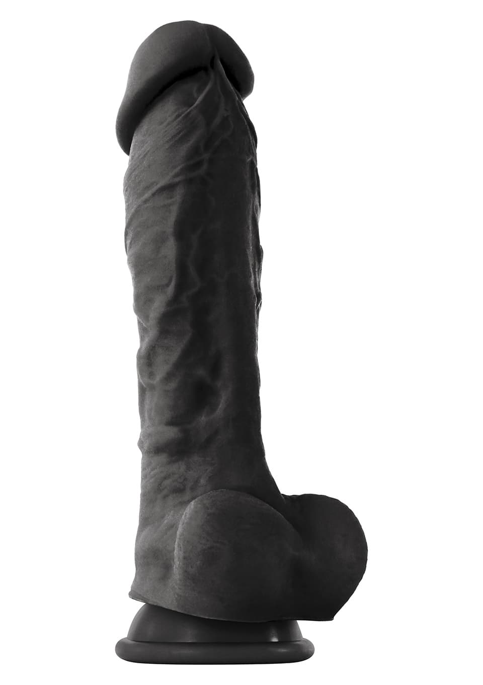 COLOURSOFT 8"'"' SOFT DILDO BLACK