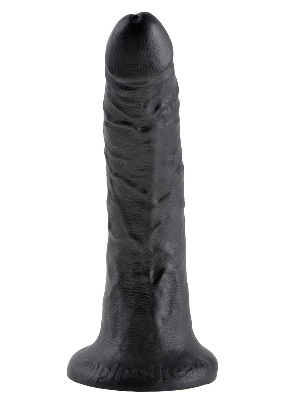 KING COCK 7 INCH BLACK DILDO