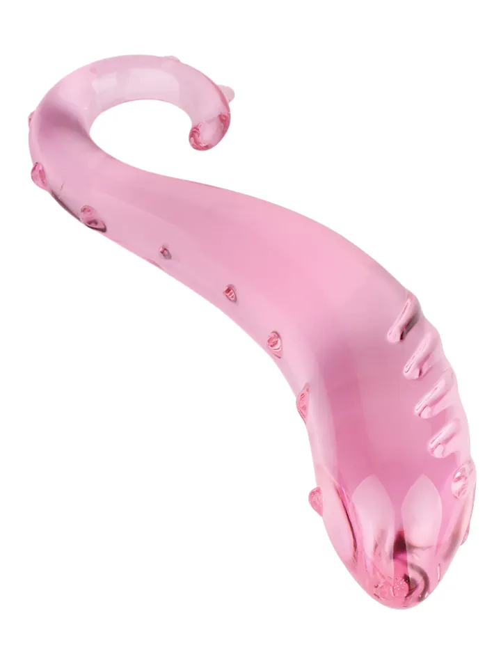 ToyJoy Glass Worxx Sparkle G-Spot Dildo