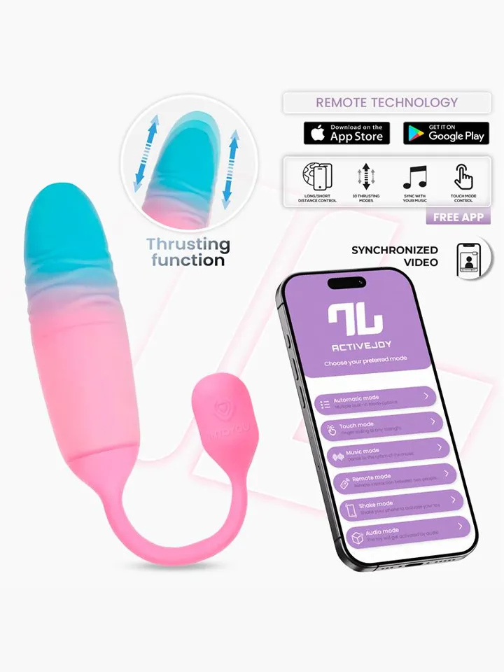 NexEgg Motion Vibrating Egg With Thrusting App